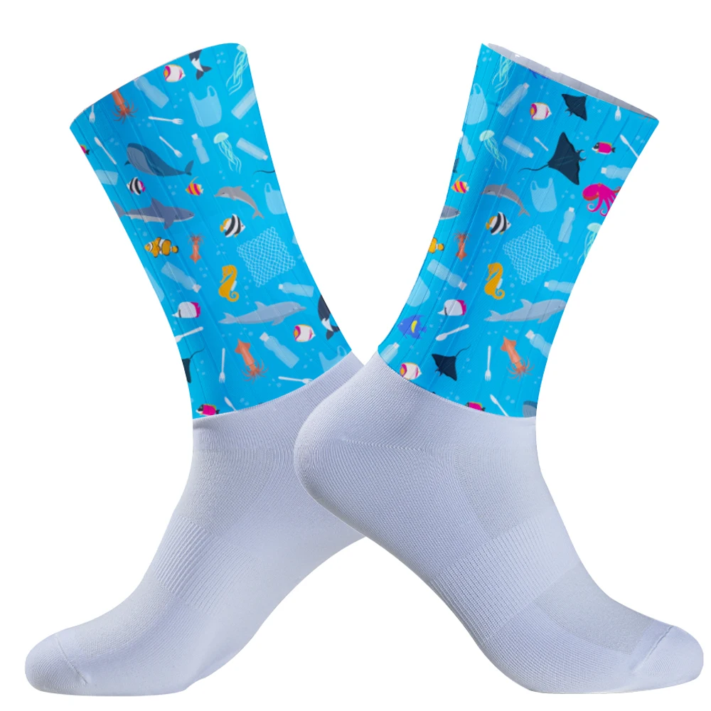 Chaussettes de compression de haute qualité pour vélo de route, Pro Mountain CamSolomon, VTT, sports de plein air, course, cyclisme, nouveau, 2024