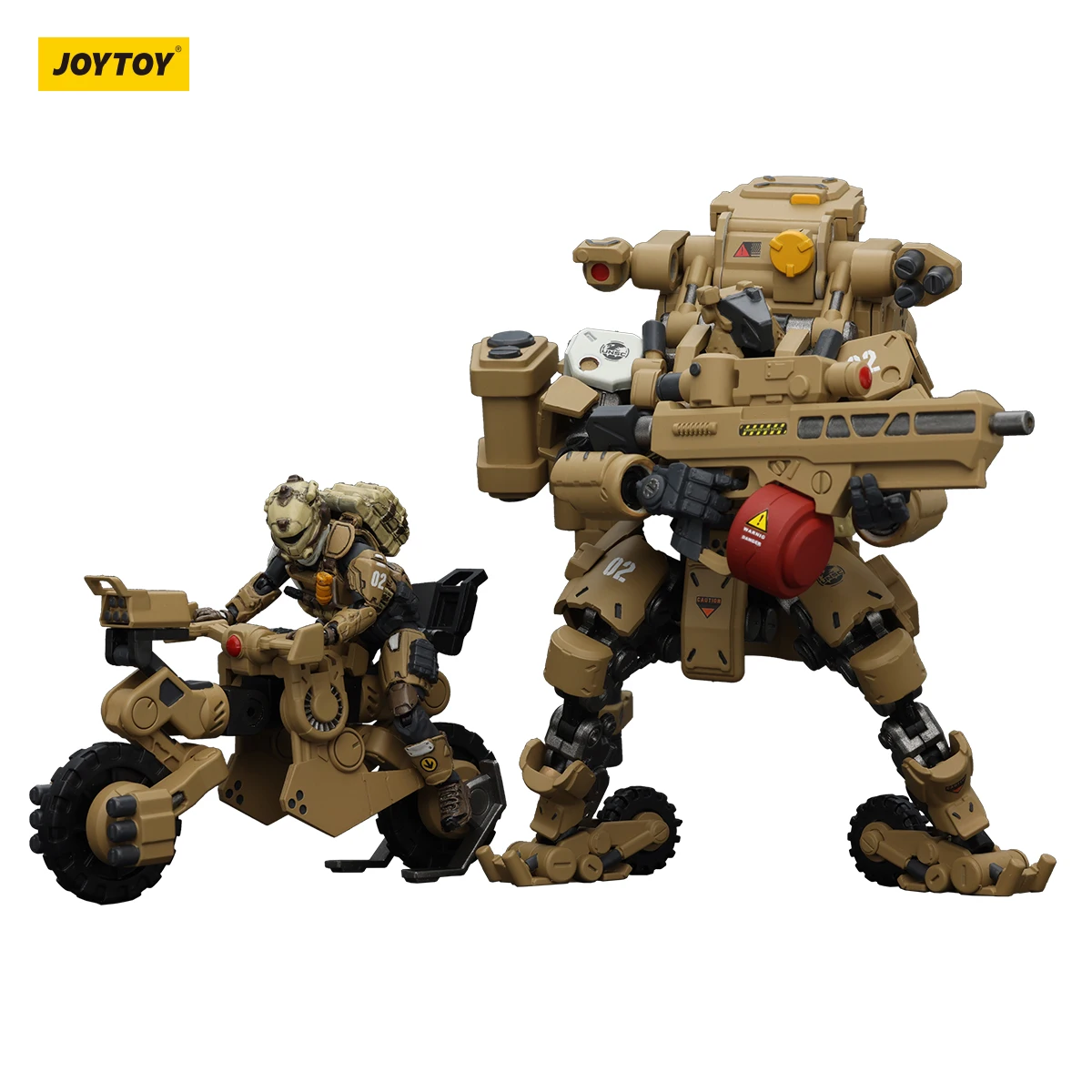 JOYTOY Fear XS-02 Assault Type & Pilot 1:25 Mecha Joytoy Action Figure Movable Model Toy Anime Figure Gift Ornament Collection