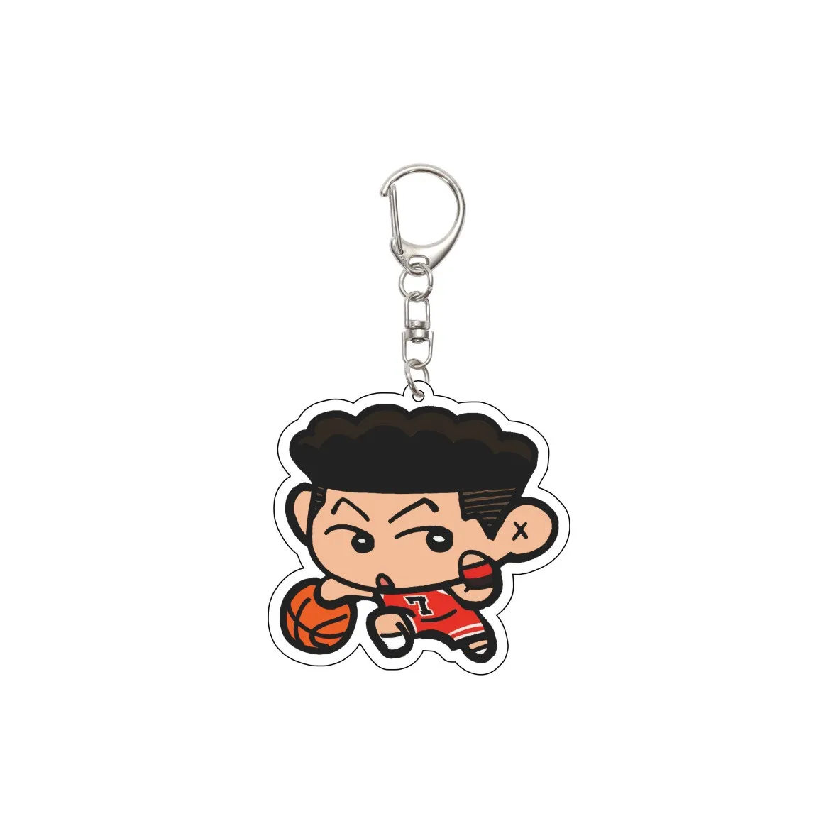 55MM Anime Slam Dunk Figure Hanamichi Sakuragi Kaede Rukawa Ryota Miyagi Takenori Akagi Hisashi Mitsui Acrylic Keychain Gifts