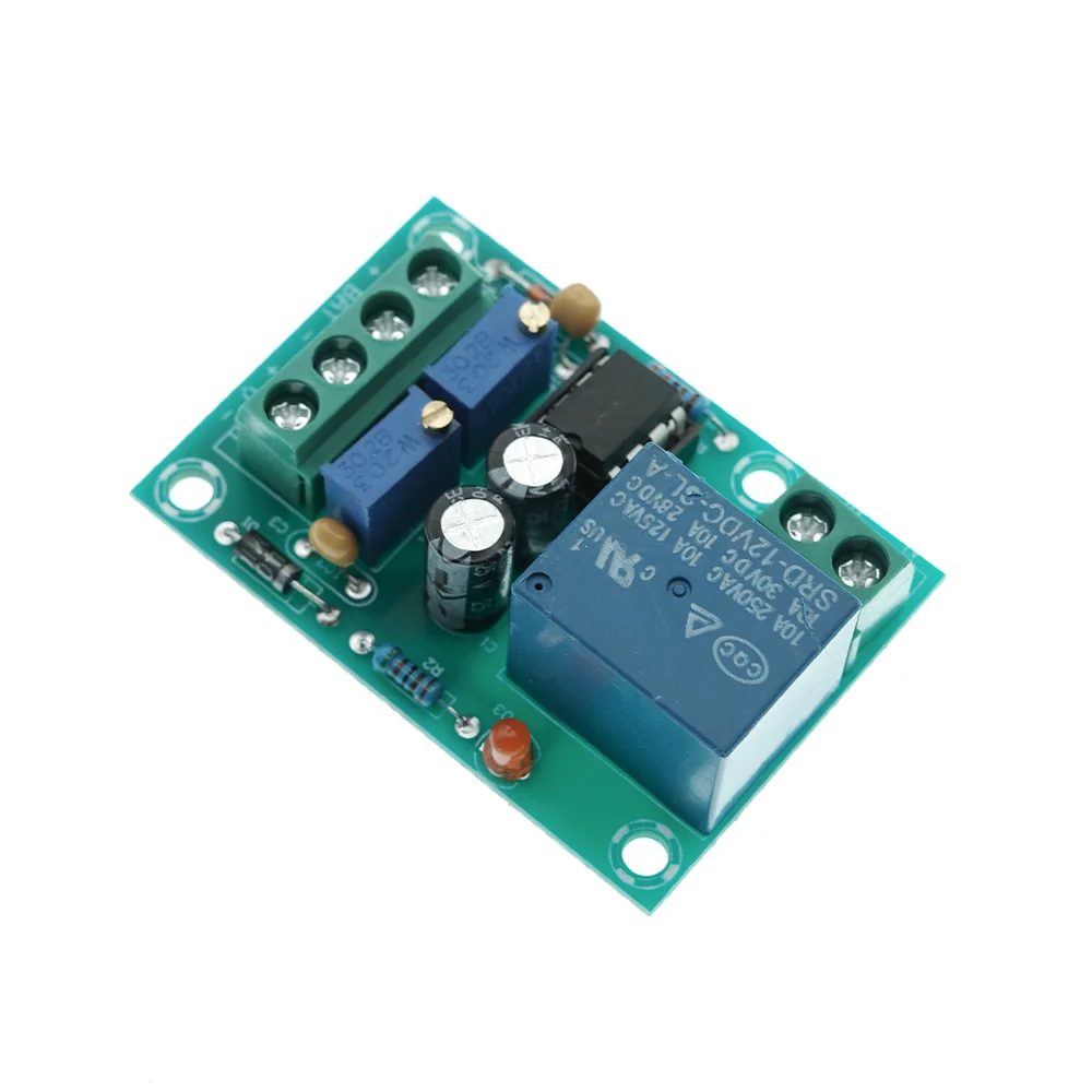 XH-M601 12V Solar & AC Dual Input Battery Charger Controller, Automatic Power Switching Board for Lead-Acid Battery