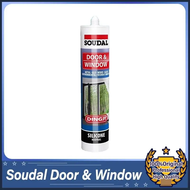 

SOUDAL DOOR&WINDOW Neutral Silicone Curing Agent for Doors and Windows Applications Original Product