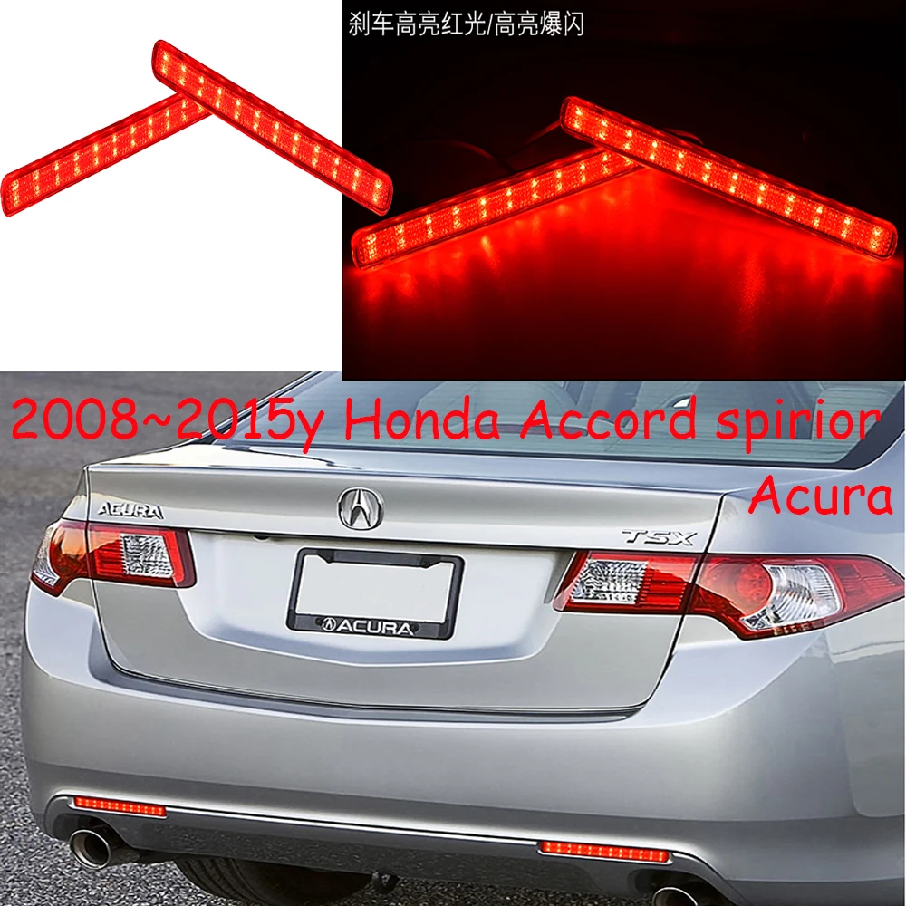 

car bumper tail light for Honda Accord taillight spirior Brake 2008~2015y LED car accessories Taillamp for Accord rear light fog