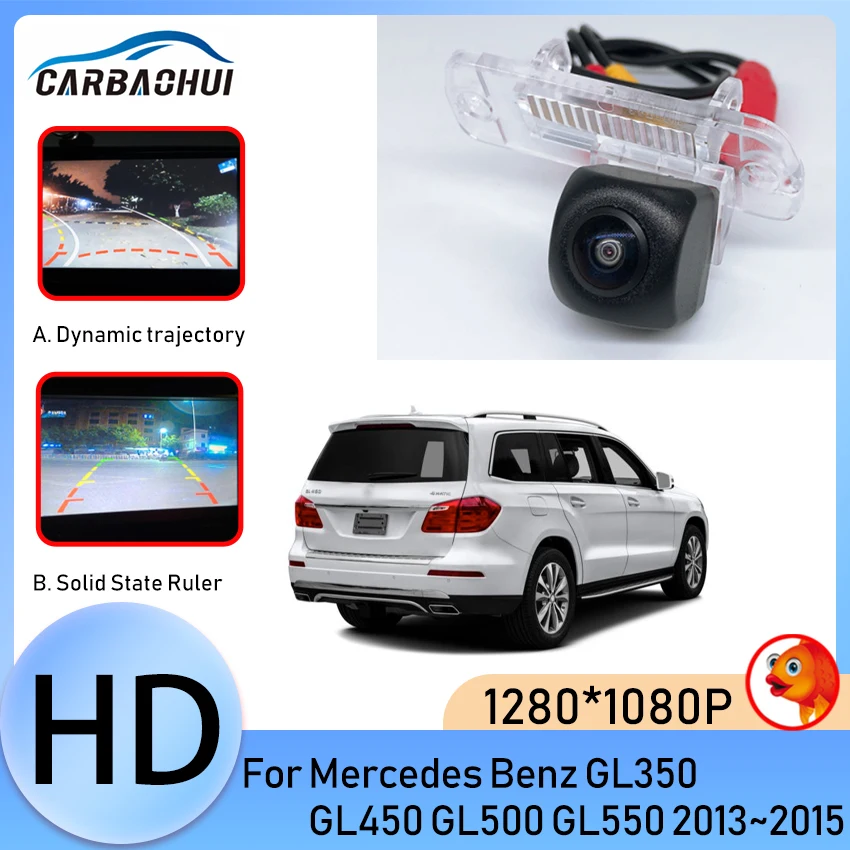 Fisheye Lens Car Back up Parking Camera CCD HD Car Rear View camera Reversing Camera For Mercedes Benz GL350 GL450 GL500 GL550