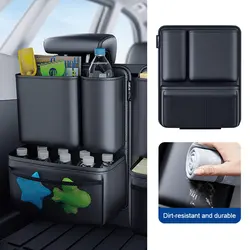 Car Seat Back Storage Bag for Baby New Diaper Holder Kids Drink Support Child Toys Bag Backseat Umbrella Bottle Holder Accessory