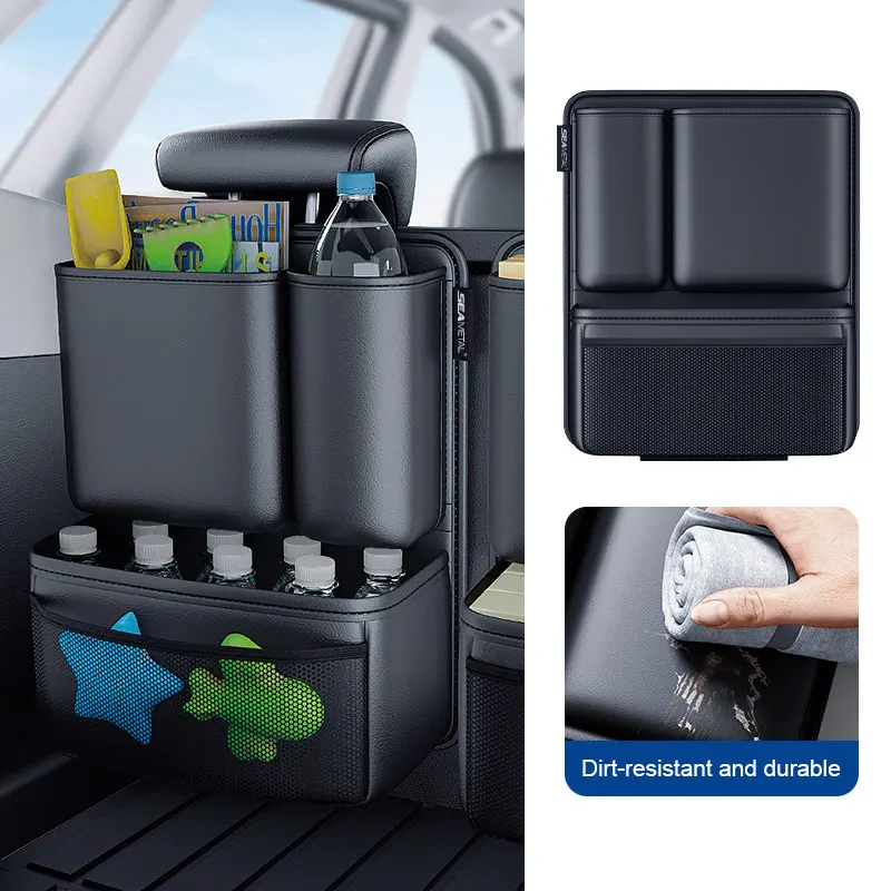 Car Seat Back Storage Bag for Baby New Diaper Holder Kids Drink Support Child Toys Bag Backseat Umbrella Bottle Holder Accessory