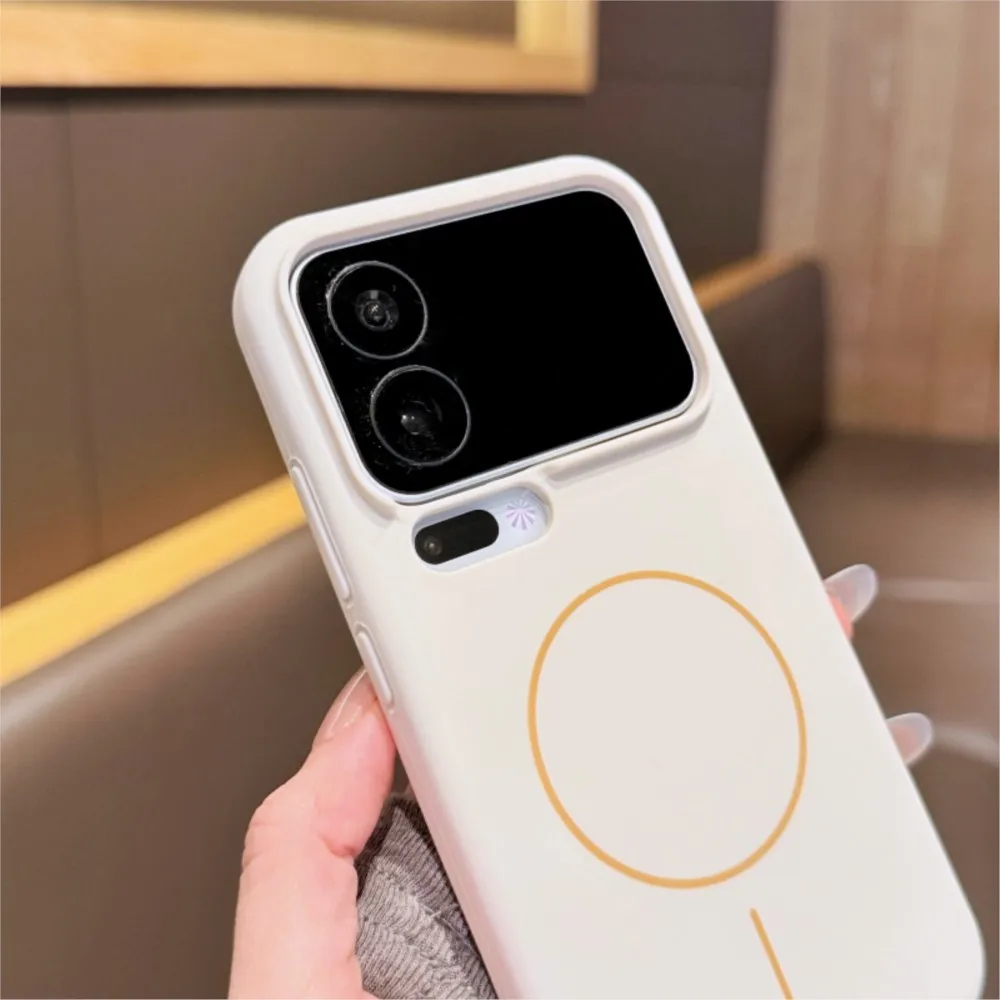 السائل سيليكون الحلوى متجمد ل Magsafe حالة ل Xiaomi 17 برو ماكس 15 15S 14 13 برو MI 17ProMax الأصلي غطاء الهاتف المغناطيسي