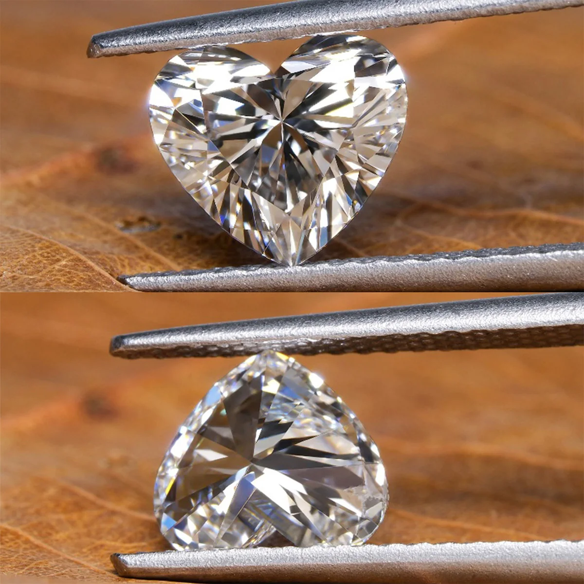 Heart Cut Lab-Grown Diamond DE 2.0-7.0ct Loose Diamond CVD/HPHT VS/VVS IGI Certificate Diamond For Fine Jewelry Made
