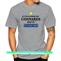 Siten As Marre Des Connards Bois Un Pti Ricard T Shirt Summer Top Newest Cheap Sale Personalized Hip Hop Shirt Euro Size S-3xl 0