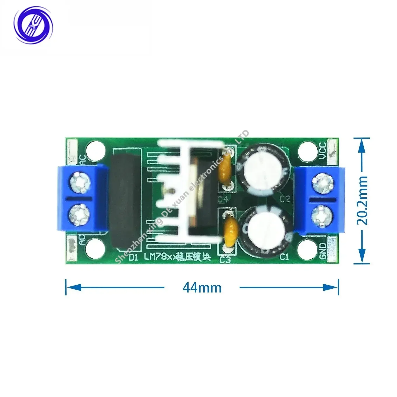 10pcs L7805 L7812 LM7805 LM7812 DC/AC Three Terminal Voltage Regulator Power Supply Module 5V 9V 12V Output Max 1.2A