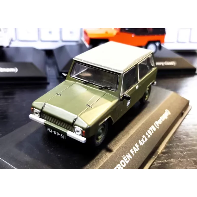 Diecast ixo 1/43 escala citroen faf 4x2 1978 português off-road jeep liga modelo de carro brinquedo colecionável presente lembrança exibição