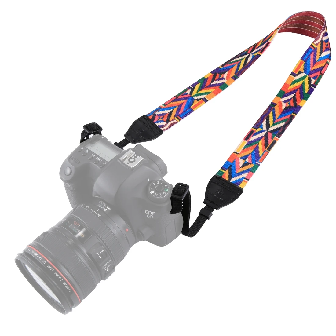 PULUZ Quick Release Double Shoulder Harness Soft Pad Decompression Foam Strap Belt for DSLR Digital Cameras