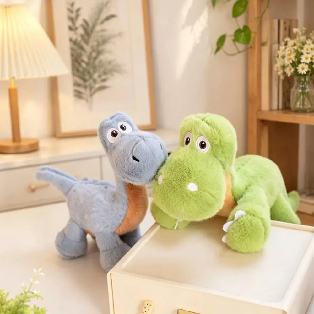 Large Size Plush Dinosaur Plush Doll Cartoon PP Cotton Stuffed Doll Toy Fluffy Surface Dinosaur Shape Plush Figure Kids Gift