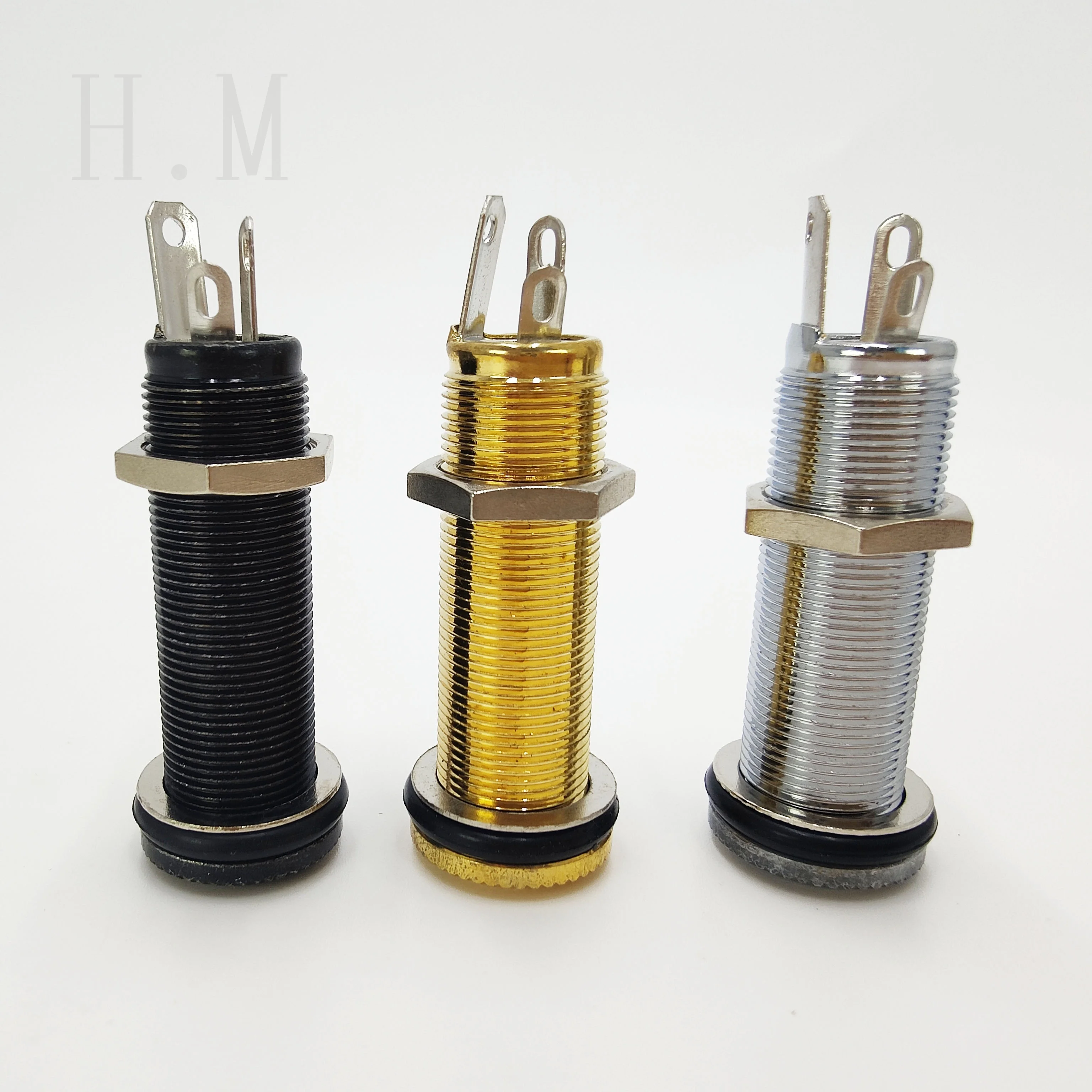 Electric Guitar Short Pin Straight Jack Electric Acoustic Guitar Volume Output Guitar Jack Guitar Accessories