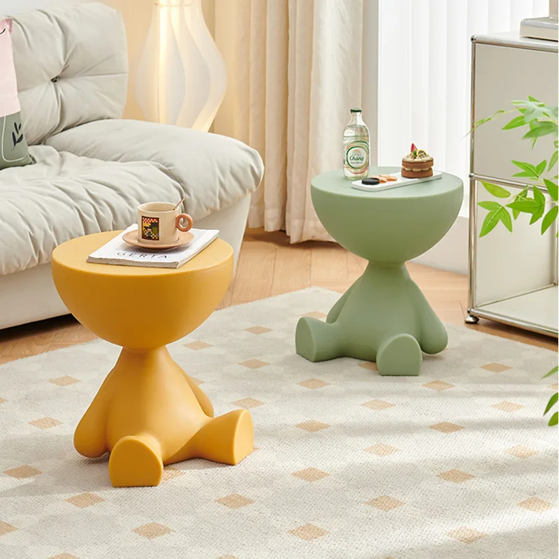 Creative Living Room Sofa Side Table Bedroom Bedside Table Home Bedside Small Ornaments Storage Rack Sofa Small Side Table