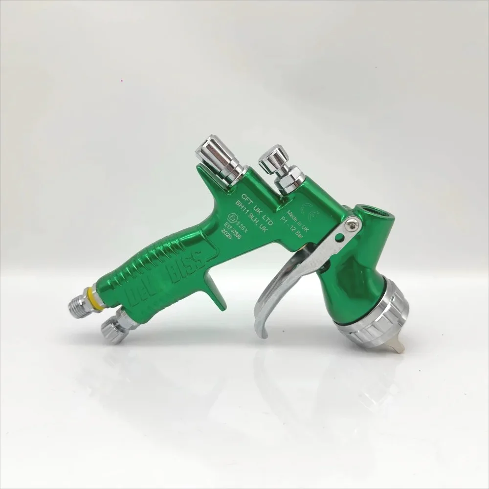 Tpaitlss GT Pro Green Carving Spray Gun TE20/T110 1.3/1.8mm Nozzle 600ml Cup Is Used for Car Spraying in House Decoration
