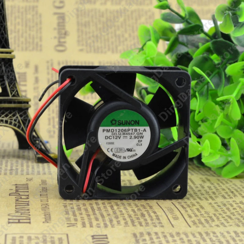 

d FOR SUNON PMD1206PTB1-A 6025 12V 3.9W 6CM industrial cooling fan mute