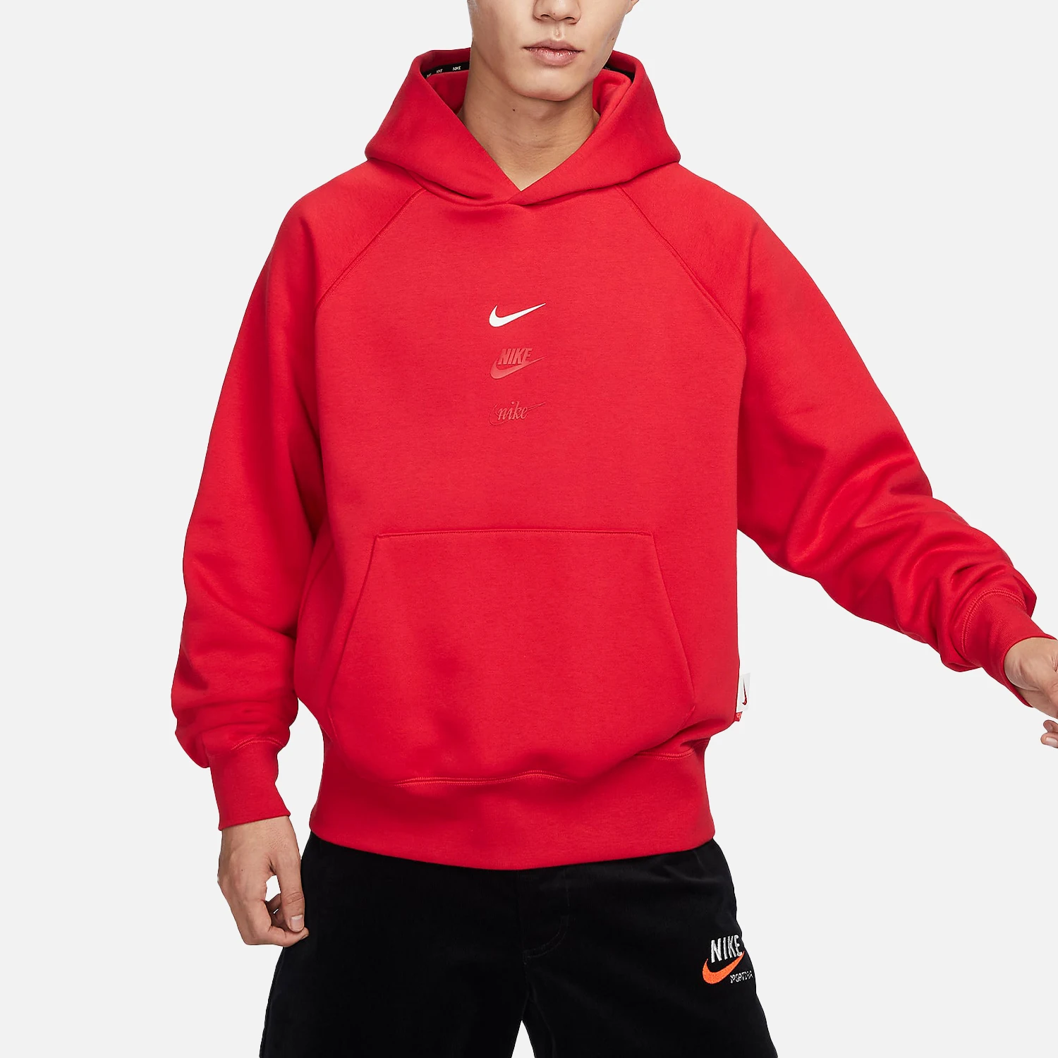 

Nike genuine Year of the Dragon Men's Fleece-Lined Hooded Sweatshirt FZ6373-657