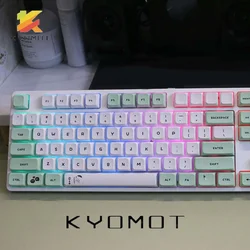 135 Keys Cute Anime Game Chinchilla Keycaps XDA Profile PBT Dye Sub Keycap for Cherry MX Switch Layout Ducky Mechanical Keyboard