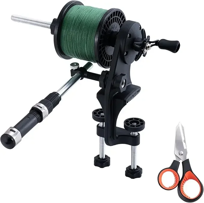 

Goture Fishing Line Winder Spinning Reel Premiere Antirust Fishing Spooler Winder Sturdy Fishing Baitcasting Reel Winder Tool