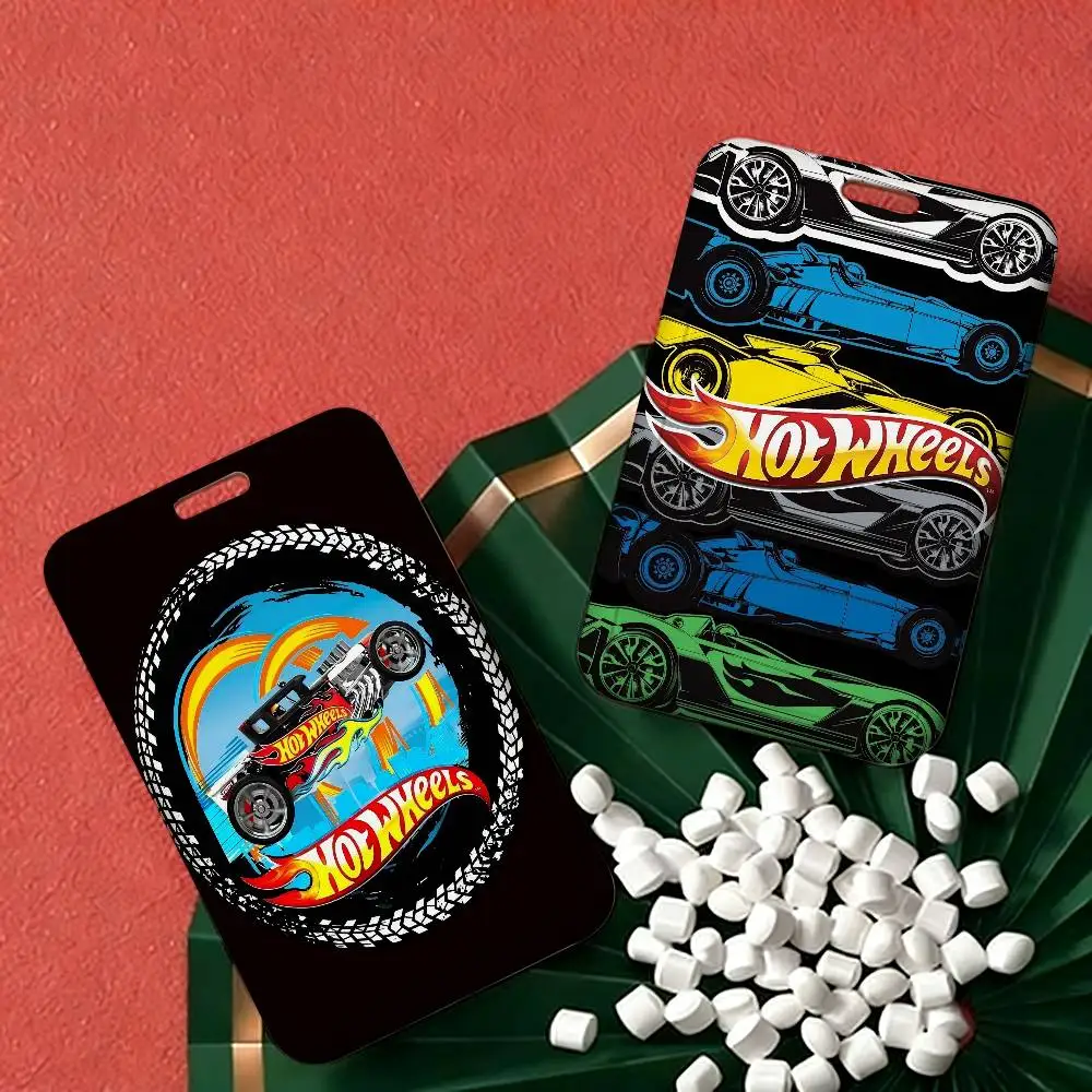 

Держатель для ID-карт и кредитных карт Super Car Hot Wheels с ремешком на шею для детей, подарок