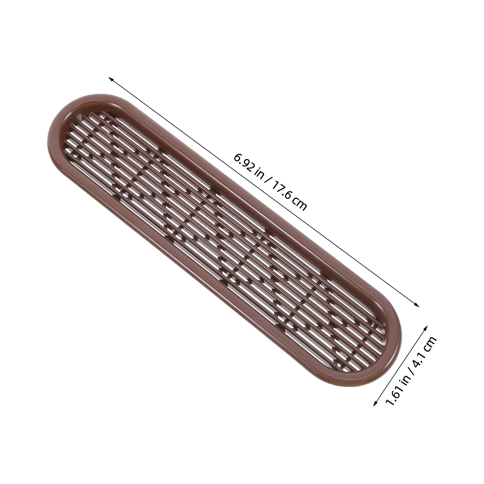 4 قطعة غطاء مصبغة تهوية خزانة أنيق لوحة تنفيس الهواء للأثاث تبديد الحرارة تدفق الهواء النقي وسهولة التركيب #4