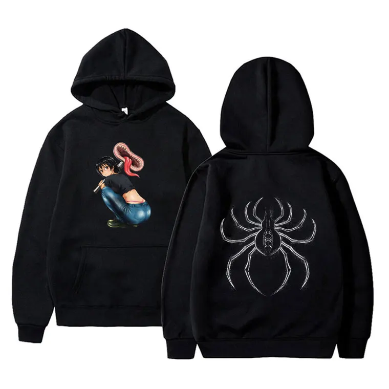 Hot Sale Anime Hunter X Hunter Hoodie Phantom Troupe Spider Shizuku Graphic Pullover Hoodies Men's Women's 90s Manga Sweatshirt