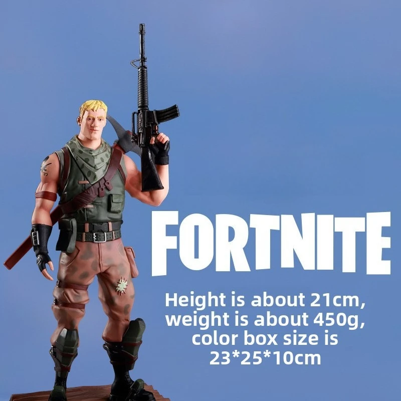 Figura de acción de Fortnite, modelo de personaje del juego, manos reemplazables, accesorio de martillo, juguete coleccionable, figura de anime, regalo para niños
