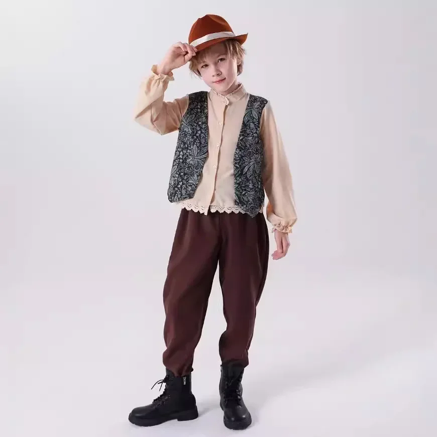 أزياء مهرجان أكتوبر البافارية للفتيات فساتين Dirndl الألمانية أزياء مهرجان أكتوبر للأطفال أزياء فيكتورية تقليدية