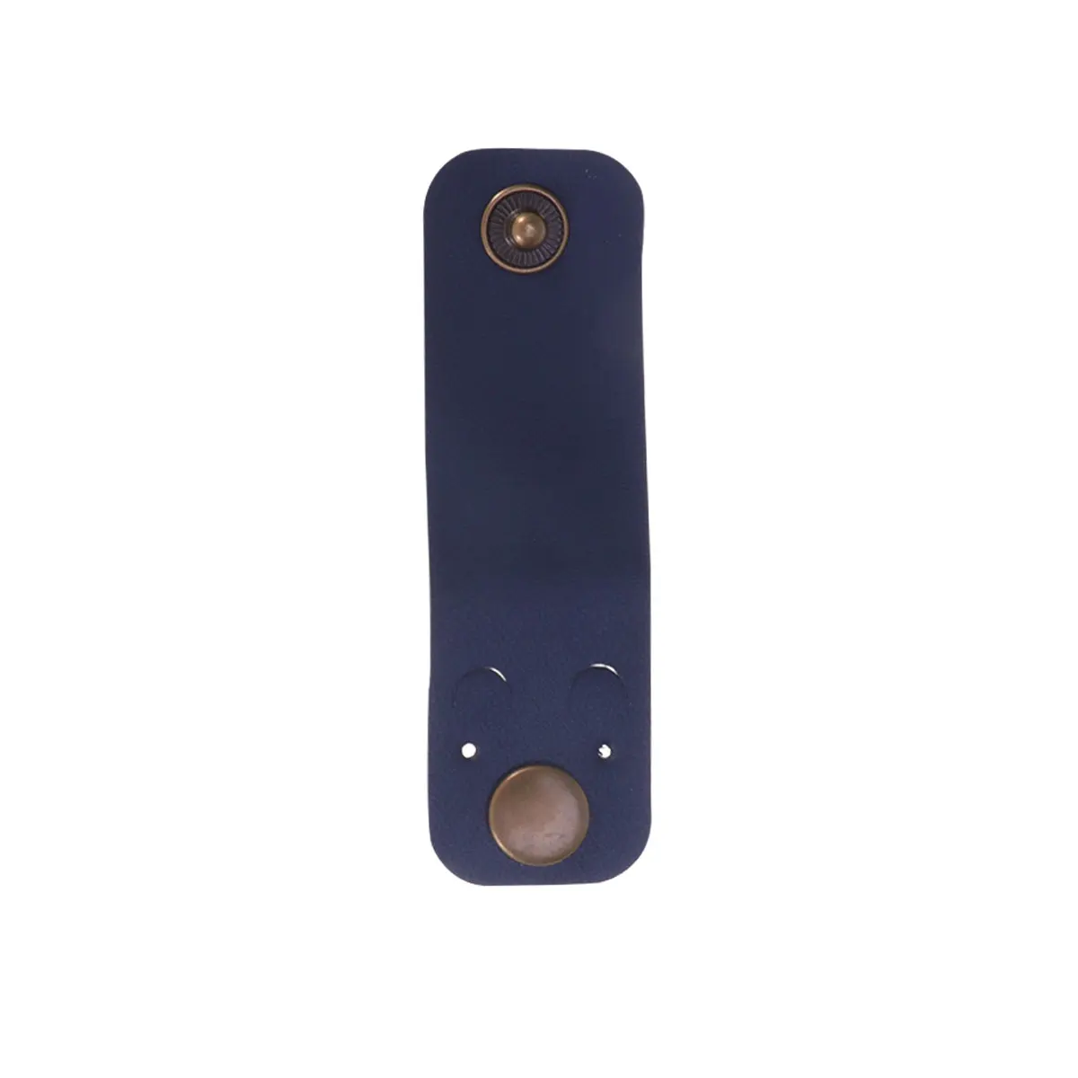 

Premium Winder Organizer Cord Earphone Fixer Holder Keeper For Earphone Usb Cords Compact Travel Use Navy Round