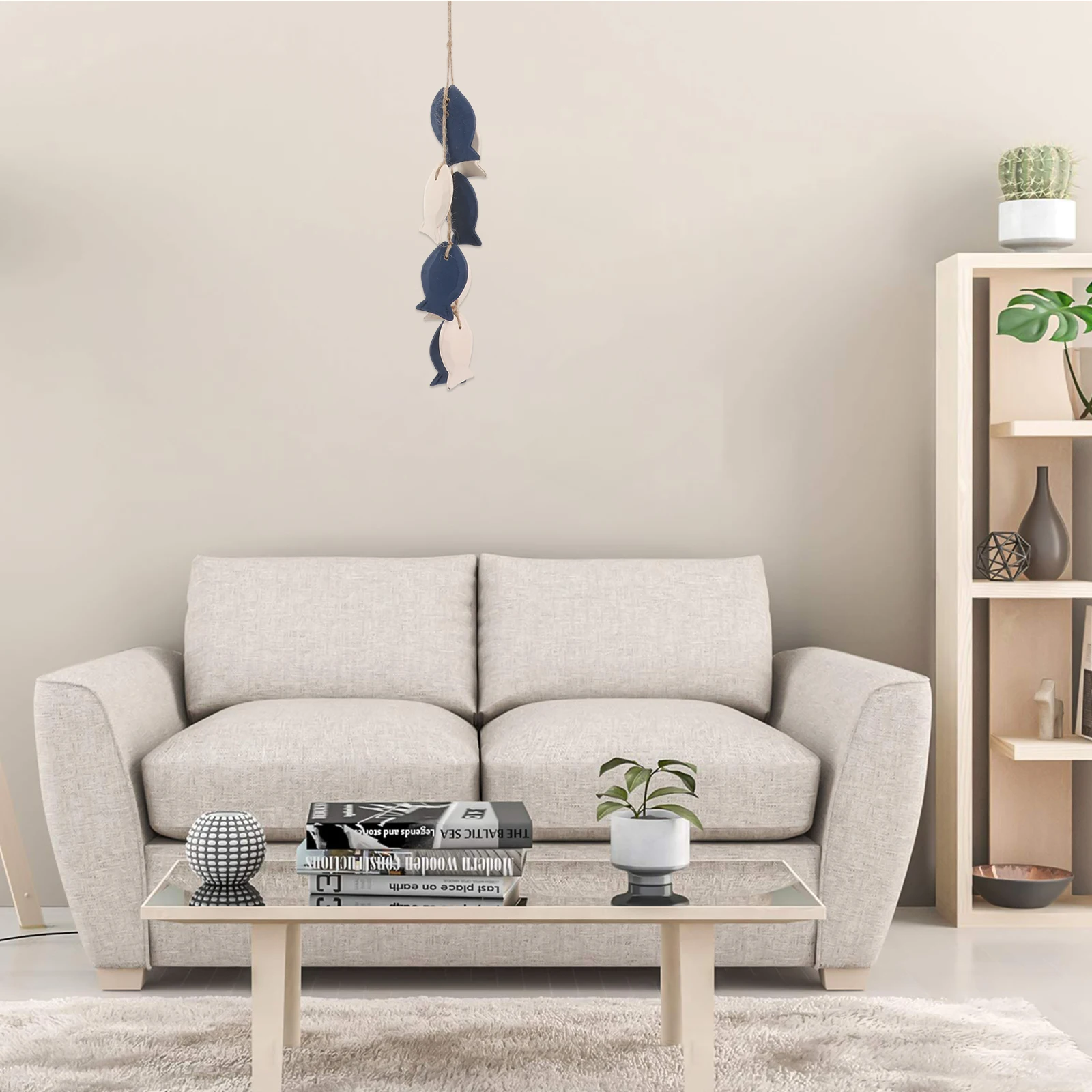 

Vintage Wooden Hanging Decor Mediterranean Decor Mediterranean Style Wall Ornament For Indoor Outdoor Home Decoration Gift