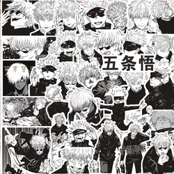 10/30/70pcs Anime Jujutsu Kaisen Character Satoru Gojo Stickers Skateboard Laptop Motorcycle Waterproof Sticker Kid Classics Toy