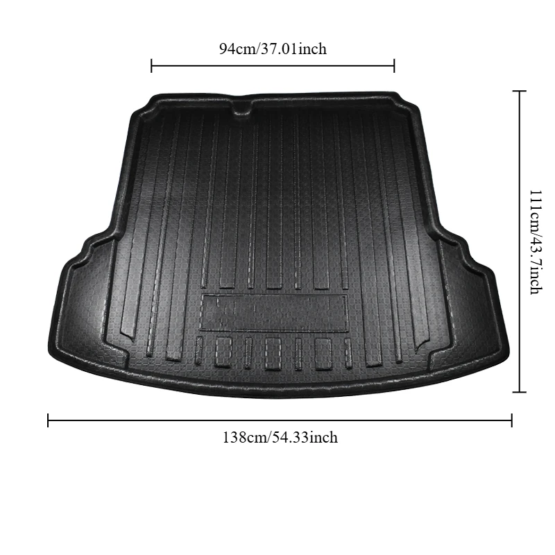 For VW Volkswagen Jetta 2011 - 2018 Car Trunk Mat Interior Dedicated Retrofit parts