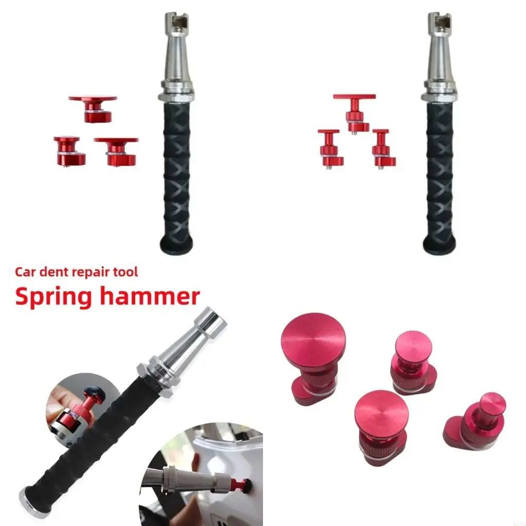 

Профессиональный комплект для ремонта вмятин для мотоциклов с сверхмощным металлическим съемником, молотком для удаления от и