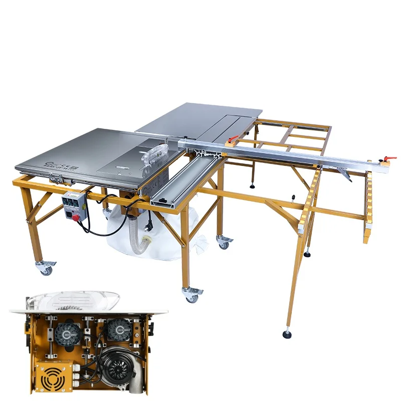 

Woodworking Machinery Portable Sliding Table Panel Saw Machine JT-11 Upgraded Multi-Function Precision Table Saw