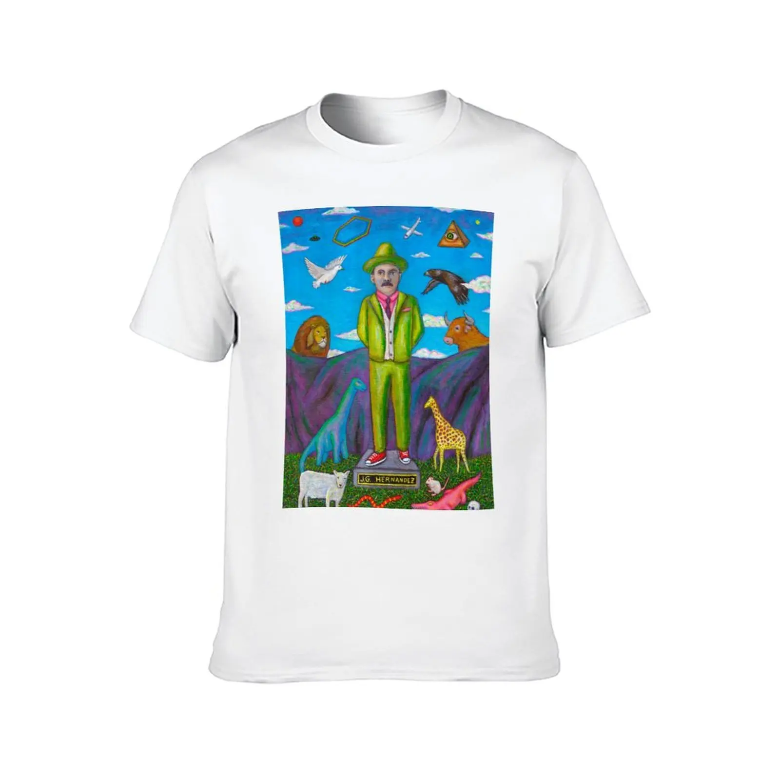 سانت خوسيه جريجوريو هيرنانيز تي شيرت رجل تي شيرت للرجال عادية تي شيرت للرجل حزمة القطن تي شيرت