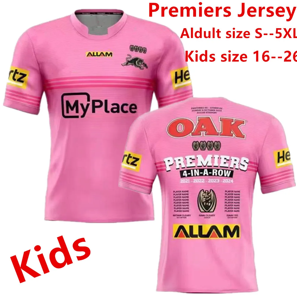 Penrith Panthers 2024 Mens Premiers Jersey Kids size 16--26