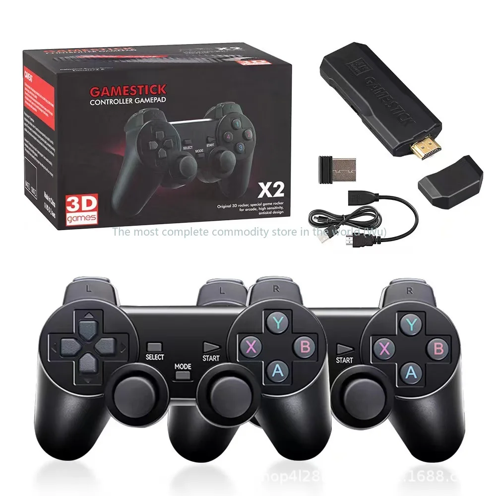 

X2 GD10 home game console rechargeable 2.4G wireless dual-handle PSP high definition 4K TV game console PLUS
