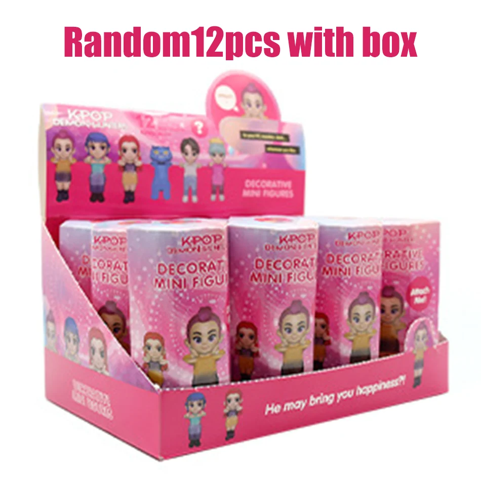 新作パーティーエンジェルKPOPデモンハンターズシリーズブラインドボックス車飾りデスクトップコンピュータースクリーンファッションプレイドール誕生日プレゼント