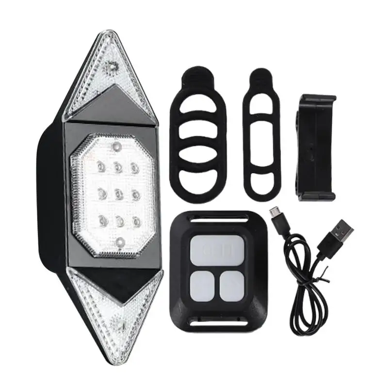 

Cycling Taillight Bright Bicycles Rear Cycling Safety Flashlight USB Fast Charging Smart Remote Control Waterproof Rechargeable