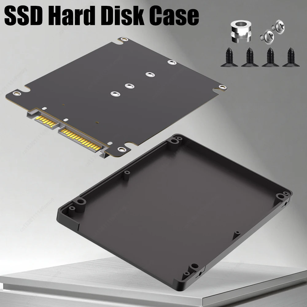 

Корпус для SSD M.2 NGFF B Key с интерфейсом SATA 2.5 дюйма, адаптер для SSD M.2 NGFF к 2.5-дюймовому SATA III для ноутбука