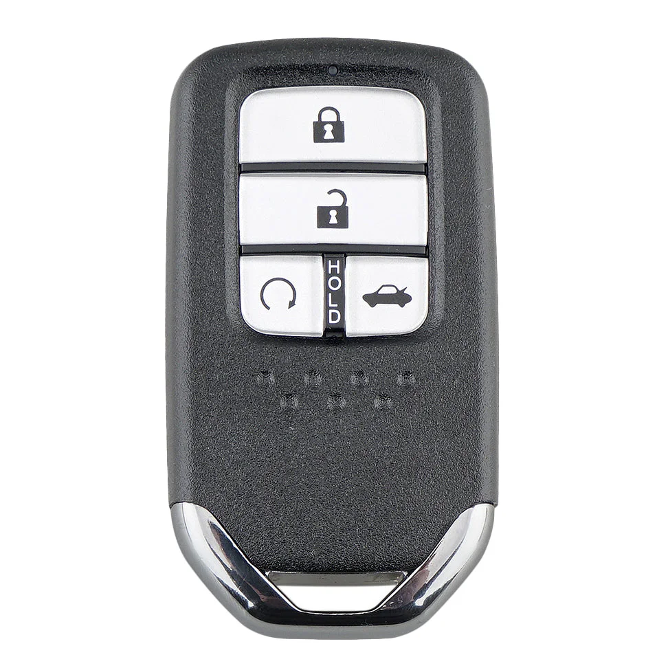 Интеллектуальный Автомобильный ключ дистанционного управления 4 кнопки 433 МГц ID47 чип подходит для