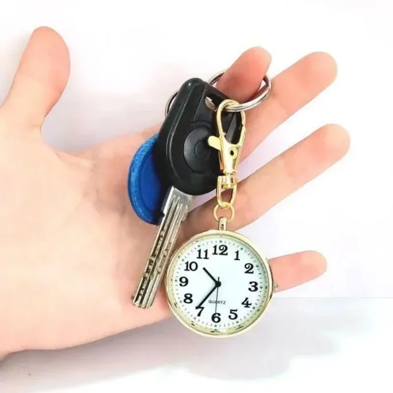 Obrázek 6: Mini retro klíčenka kapsa hodinky pro studenti nurses vintage design přenosné 1 PC