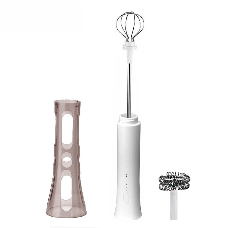 

Electric milk frother Coffee latte automatic milk frother Free hand-held milk whipping stirrer