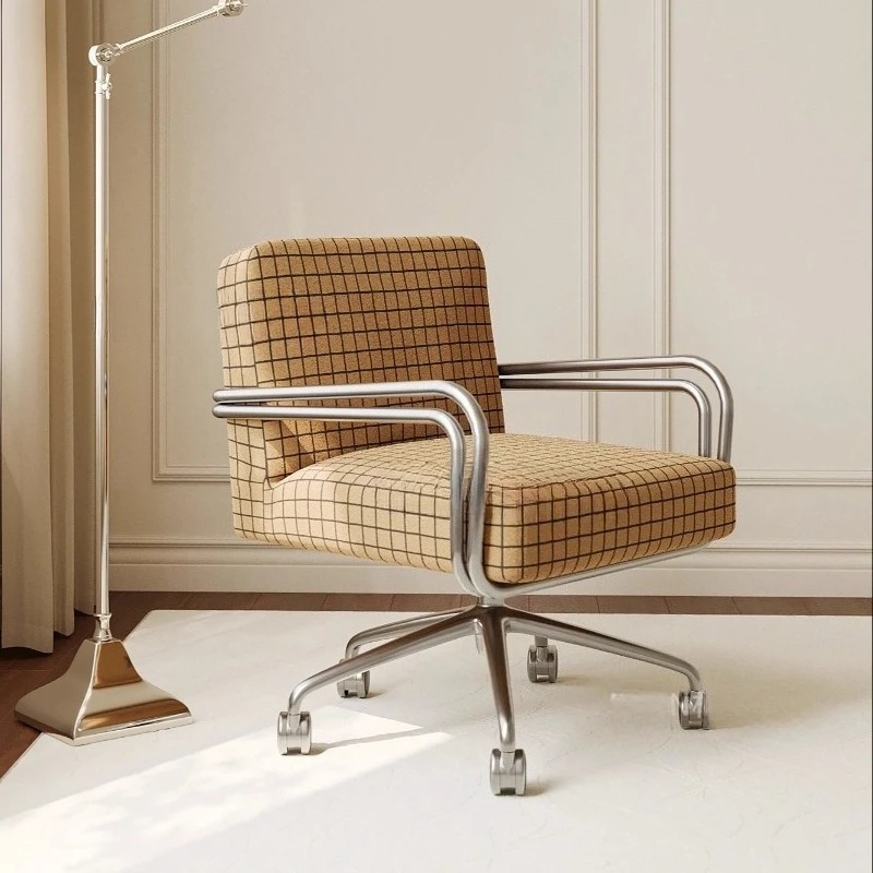 

Low Kids Office Chair Backrest Vanity Ergonomic Makeup Modern Living Room Office Chair Bedroom Dinning Muebles Home Furniture