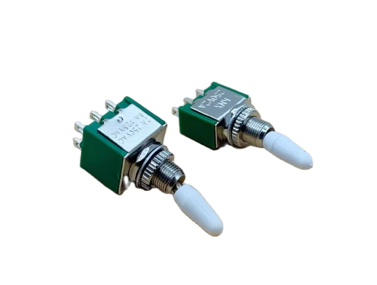 KNX button switch 3-pin 2-speed micro toggle power switch 6-pin 2-speed rocker arm switch 2A250V image 2