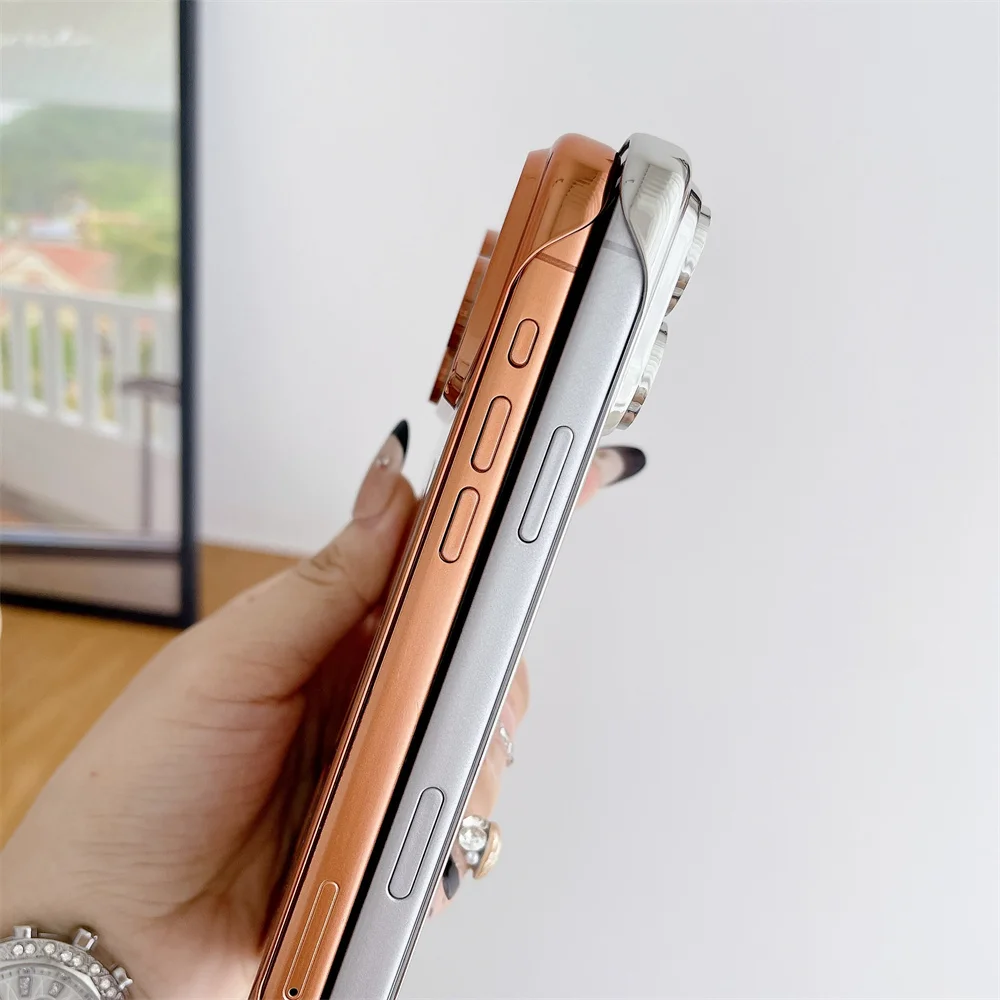 Funda de teléfono magnética Magsafe transparente sin marco para iPhone 17 Air 16 15 14 13 12 11 Pro Max Plus cubierta de revestimiento de carga inalámbrica