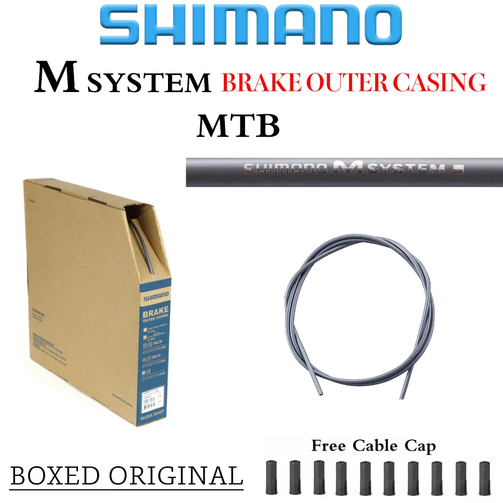 SHIMANO M SYSTEM MTB BIEK BRAKE OUTER CASING CABLE ORIGINAL MSYSTEM