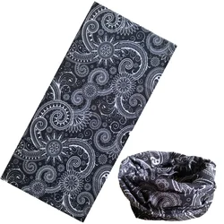 1050-1100 Fashion Bufanda Tubular Hijab Camo Bandana Scarf Seamless Neck Tube Bandana Standard Size 48*25cm Men Bandana