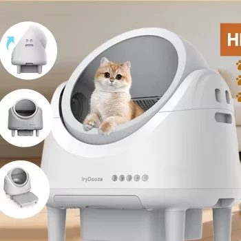 AliExpress – IRYDOOZE Deodorizatic Automatic Smart Litter Box Open Design Large Big Intelligent Quiet Self-cleaning Toilet