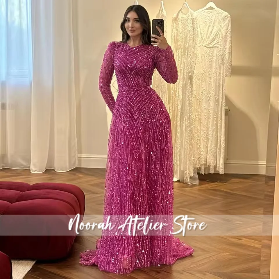 Weißes Satin-Meerjungfrau-Abendkleid Dubai, maßgeschneidert, Perlen-Abendkleider 2025, Brautkleider, Abschlussballkleid, فسات Mohamed 1914 Formelles Kleid maßgeschneidert